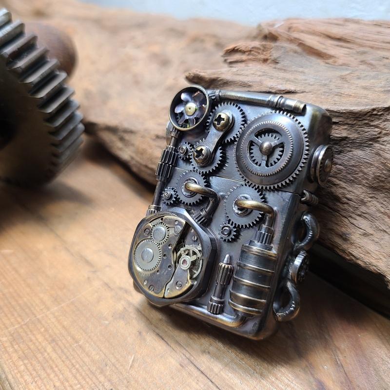 ZIPPO（ジッポー） zp06 希少 ジッポ アンティーク仕上げ スチーム