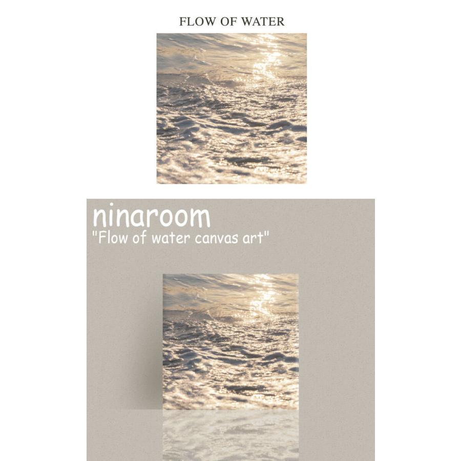 ニーナルーム ファブリックパネル ninaroom FLOW OF WATER CANVAS ART フロー オブ ウォーター キャンバスアート Sサイズ 韓国インテリア 5054299500 ACC｜drescco｜02