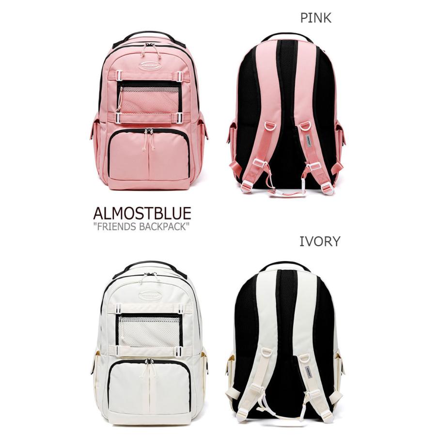 オールモストブルー リュック ALMOSTBLUE 正規販売店 FRIENDS BACKPACK フレンズ バックパック BLACK PINK PURPLE IVORY LEOPARD 3592207 バッグ｜drescco｜04