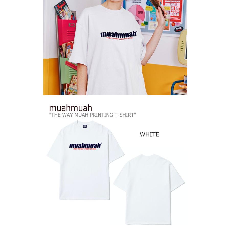 ムアムア Tシャツ muahmuah ムーアムーア THE WAY MUAH PRINTING T-SHIRT ザ ウェイ ムア プリンティング 半袖 MUT19028 ウェア｜drescco｜02