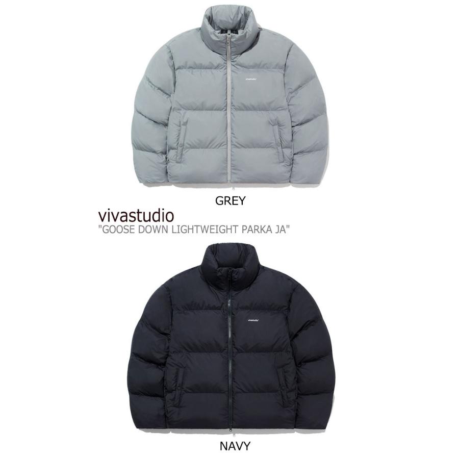 ビバスタジオ ダウン vivastudio GOOSE DOWN LIGHTWEIGHT PARKA JA