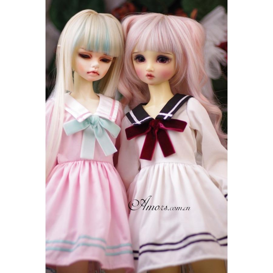 ≡DOLK ORIGINAL≡ OUTFIT: The sailor uniform  pink 60cmGirl【アウトレット50%OFF】｜drescco｜04