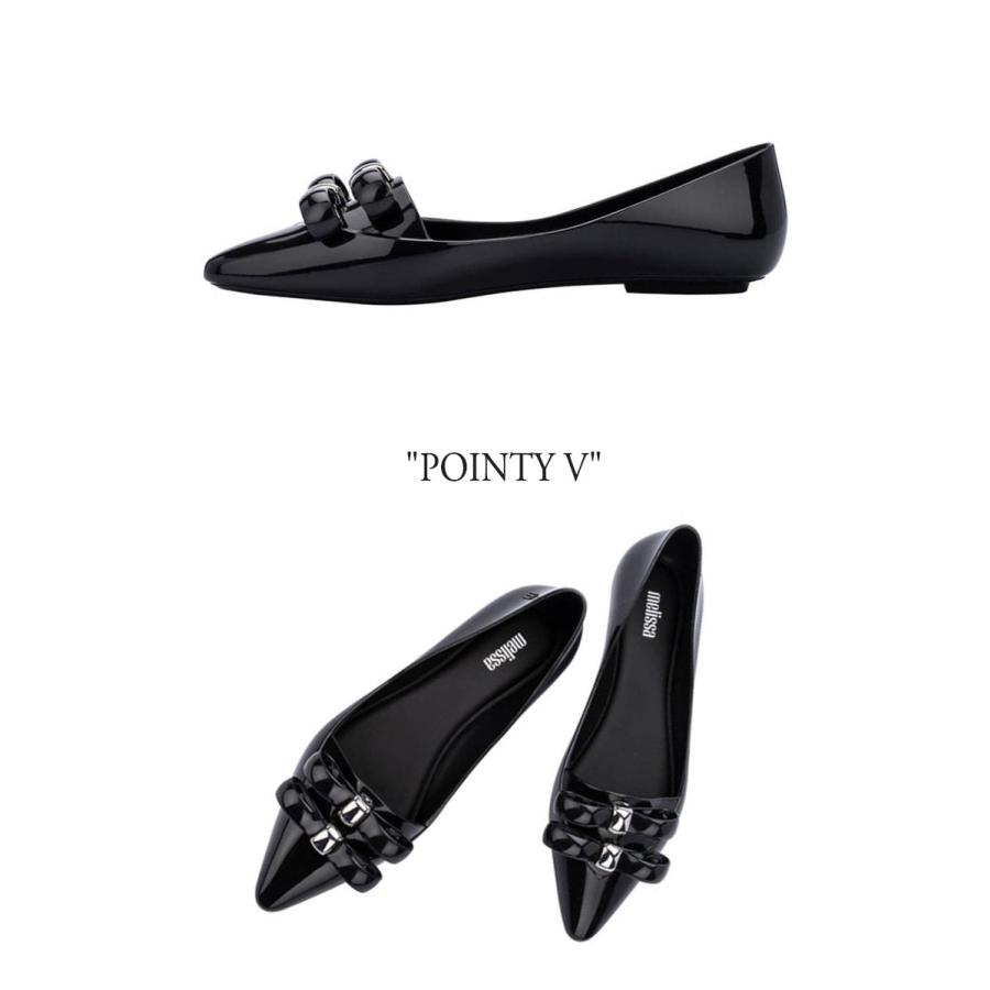 メリッサ ゼリーシューズ レインパンプス パンプス MELISSA レディース POINTY V ポインティ ブラック ホワイト ピンク ベージュ 33375 シューズ｜drescco｜05