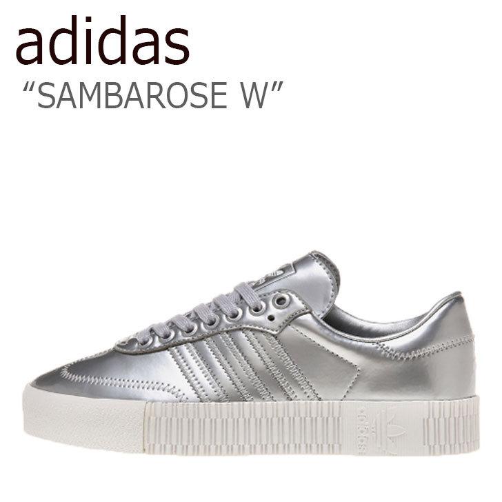 爆安プライス アディダス スニーカー Adidas レディース Sambarose W サンバローズ W Silver シルバー White ホワイト Fv4325 シューズ 新品未使用 新古品 最安値挑戦 Mdtu Nw Gov Lk