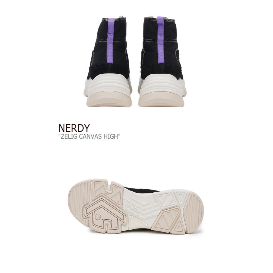 ノルディ スニーカー NERDY ZELIG CANVAS HIGH ゼリグ キャンバス ハイ BLACK PURPLE IVORY ノルディー PNES21AE10010/170/030 シューズ ノルディ スニーカー NERDY ZELIG CANVAS HIGH ゼリグ キャンバス ハイ BLACK PURPLE IVORY ノルディー PNES21AE10010/170/030