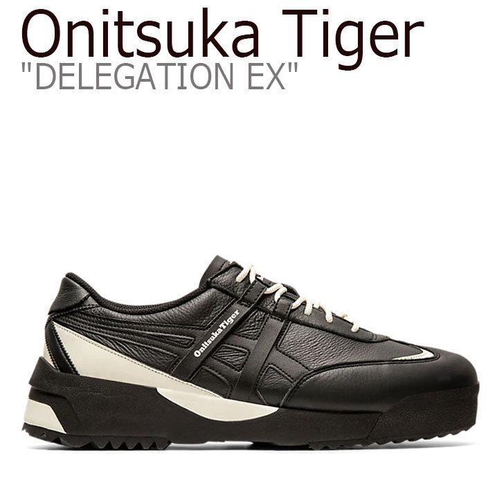 予約販売品 オニツカタイガー スニーカー Onitsuka Tiger メンズ レディース Delegation Ex デレゲーション Black ブラック 11a559 001 シューズ 新品未使用 新古品 信頼 Claves Org Uy
