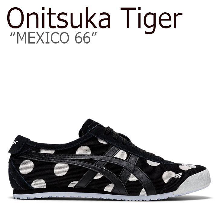 オニツカタイガー スニーカー Onitsuka Tiger レディース MEXICO 66 メキシコ 66 BLACK ブラック WHITE ホワイト 1183A947-001 シューズ 新品未使用 新古品(14457円)