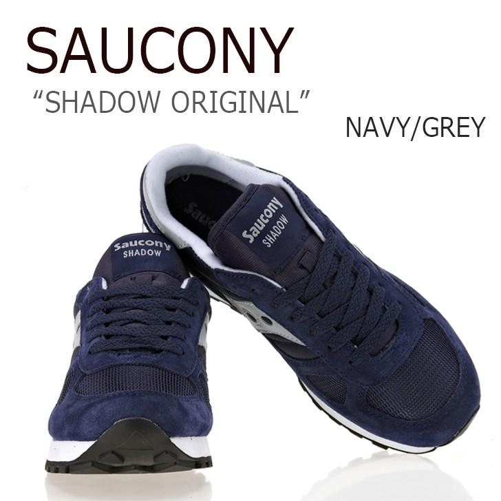 サッカニー Saucony メンズ レディース Shadow Original シャドウ オリジナル NAVY GREY ネイビー グレー 2108-523 スニーカー シューズ