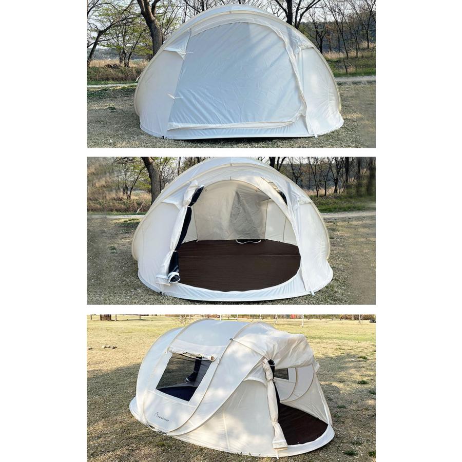 即納/国内配送】ワンタッチテント 5人 4〜5人用テント 大型 1m Shelter