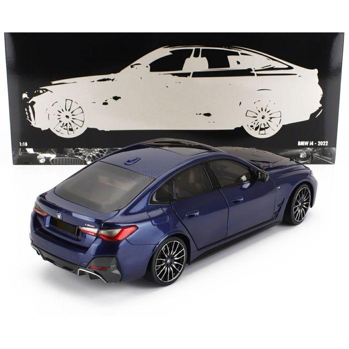 MINICHAMPS 1/18 BMW i4 M50 2022 トランザナイトブルー 京商 110023012_1