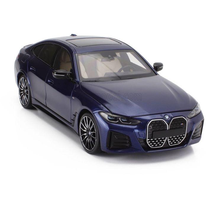 MINICHAMPS 1/18 BMW i4 M50 2022 トランザナイトブルー 京商 110023012_3