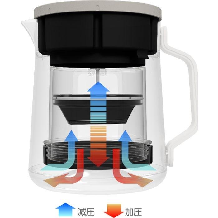 水出しコーヒー 5分で作れる真空抽出 USB電源対応 1回3.7杯