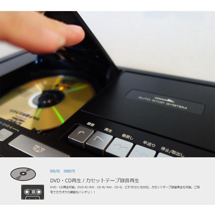 DVDカラオケシステム テレビに接続 ANABAS 太知ホールディングス DVD-K110｜dresma｜06