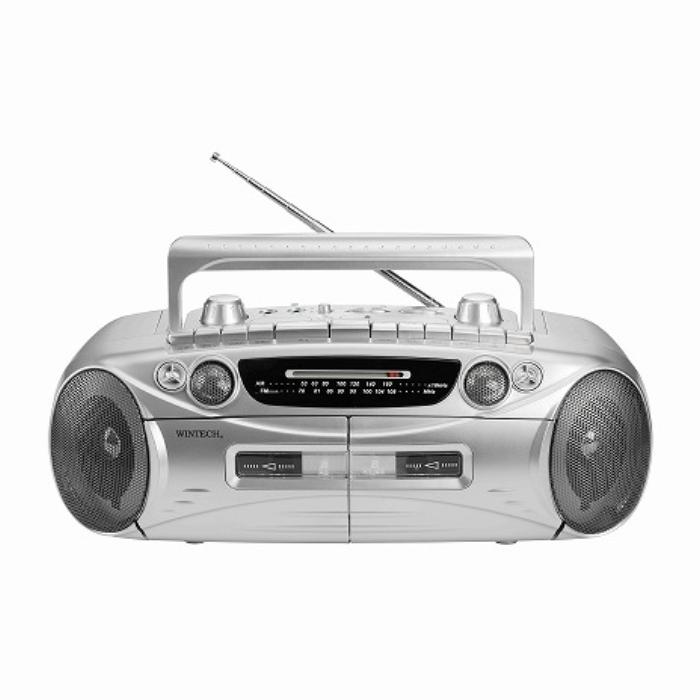 ダブルラジカセ Wラジカセ 通常ダビング/倍速スピードテープダビング