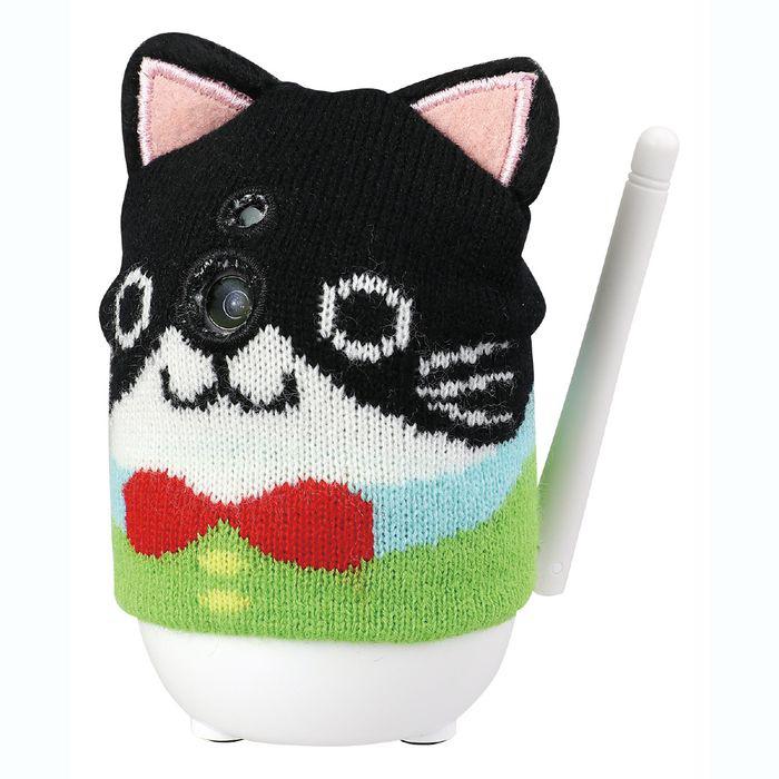 見守りカメラ 猫タイプ ぬいぐるみカバー 防犯カメラ アーテック 51953