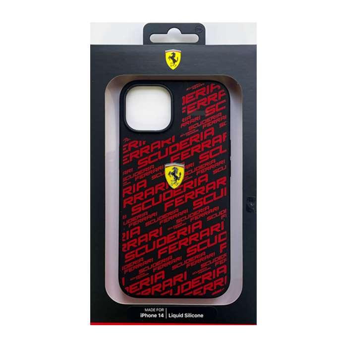 iPhone14 ケース カバー FERRARI フェラーリ シリコン 背面ケース 