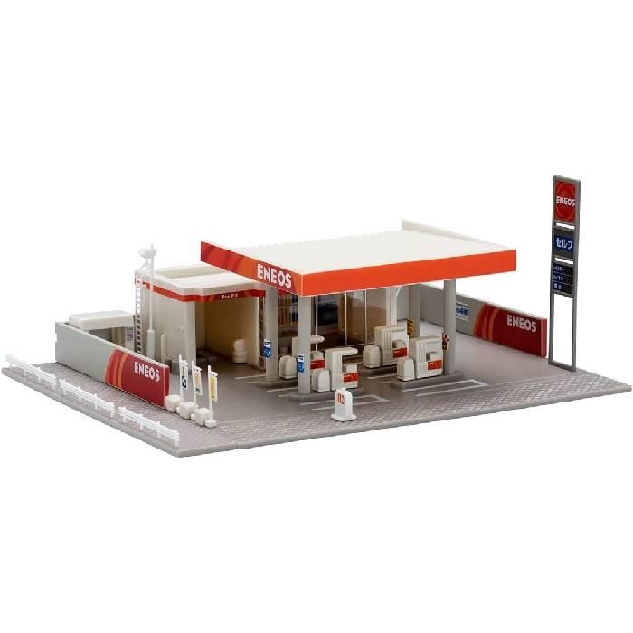 Nゲージ ガソリンスタンド エネオス 鉄道模型 ジオラマ Nゲージ ガソリンスタンド エネオス 鉄道模型 ジオラマ