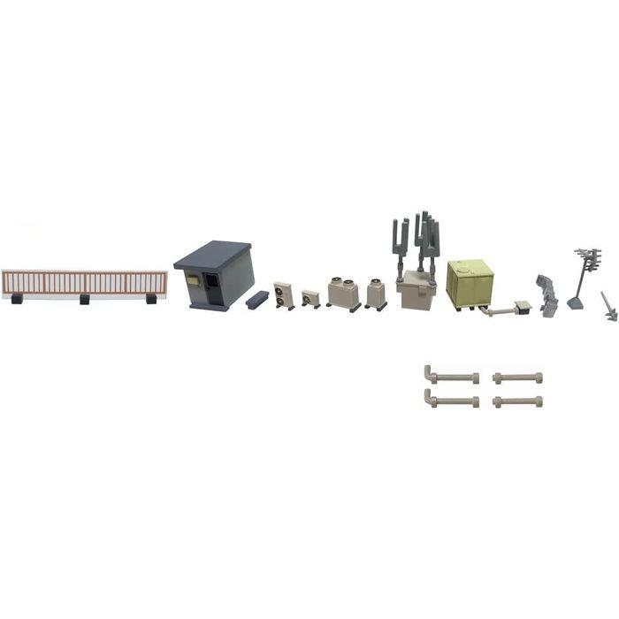 ジオコレ 情景小物134 屋上小物 オールインワンセット ジオラマ