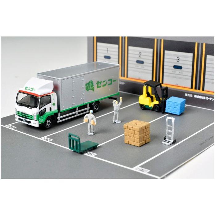 トラックコレクション 物流現場トラックセットD センコー トミーテック