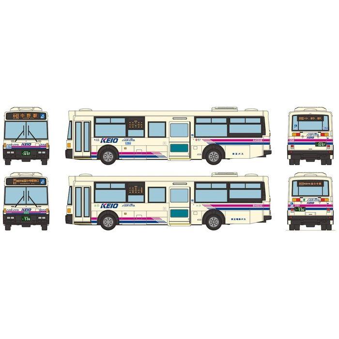 Nゲージ ザ・バスコレクション 京王バスさよなら西工96MC中型ロング車