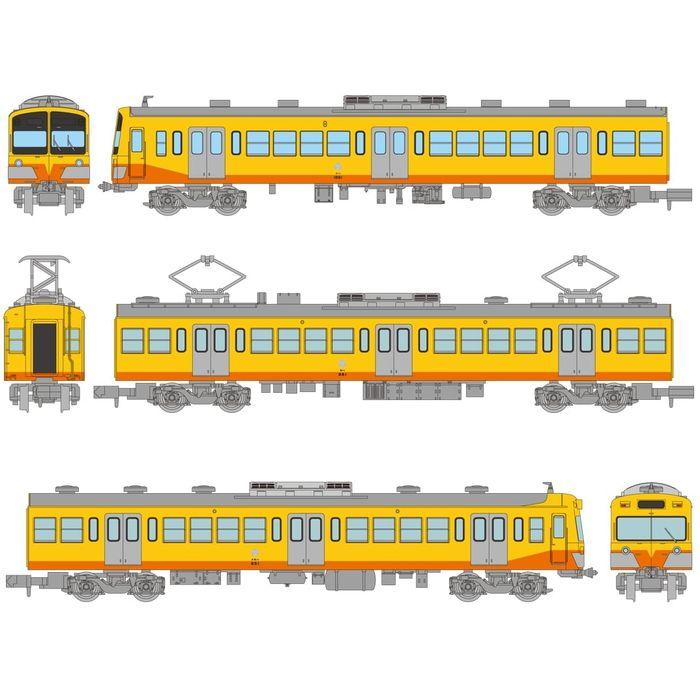 Nゲージ 鉄道コレクション 三岐鉄道851系 3両セット ジオラマ 鉄道模型