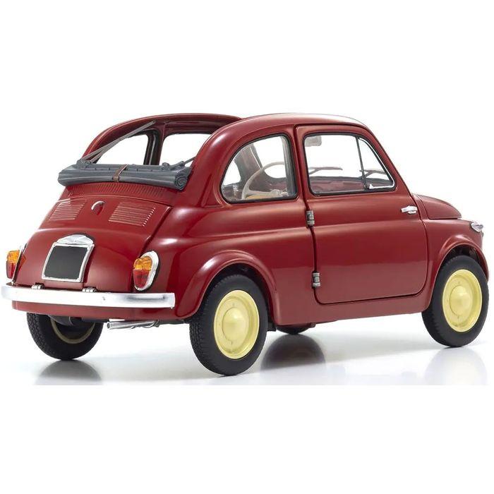 KYOSHOオリジナル 1/18 フィアット ヌォーヴァ 500 (コーラルレッド) 京商 KS08966R_1