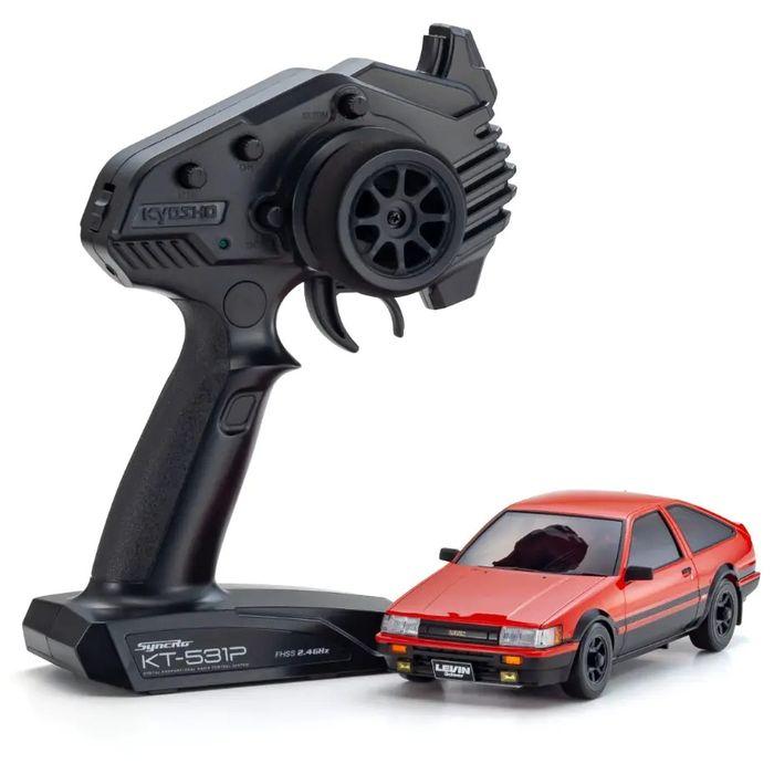 ミニッツAWD トヨタ カローラレビン AE86 レッド/ブラック 京商