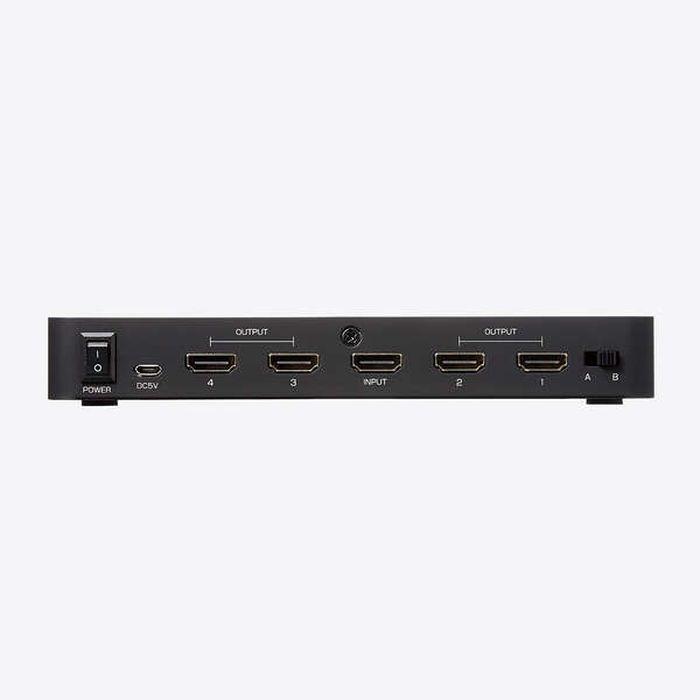 即日出荷 代引不可 HDMI分配器 4K60Hz対応 18Gbps 4ポート エレコム VSP-HDP14BK_7