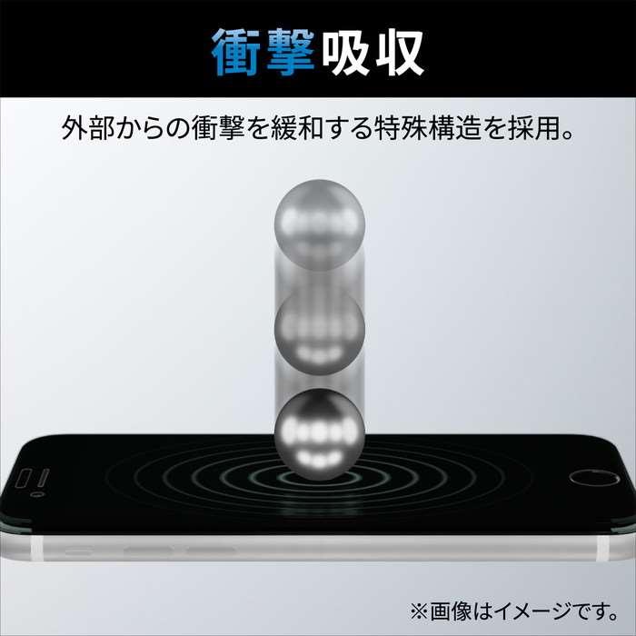 代引不可 iPhone 14 Pro ガラスフィルム 高透明 衝撃吸収 強化ガラス 表面硬度10H 指紋防止 飛散防止 エアーレス｜dresma｜04