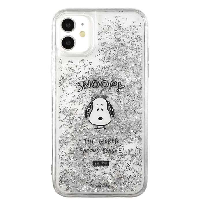 Iphone 11 Iphone Xr 対応 ケース Peanuts グリッターケース キラキラ ミネラルオイル スマホカバー専門店 ドレスマ 通販 Yahoo ショッピング