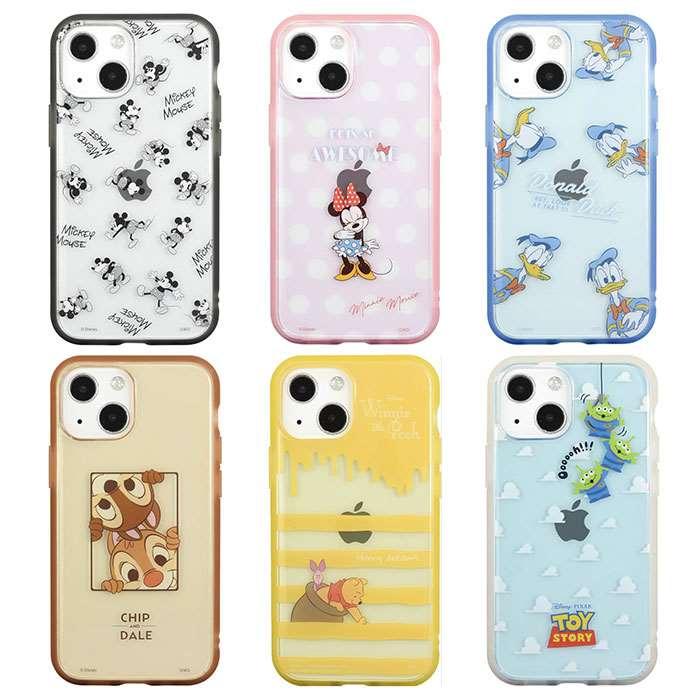 iPhone13mini iPhone5.4インチ 対応 ケース IIIIfit clear ディズニー 