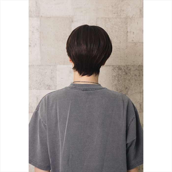 WIGGY RICH メンズ ナチュラルマッシュ ダークブラウン ウィッグ