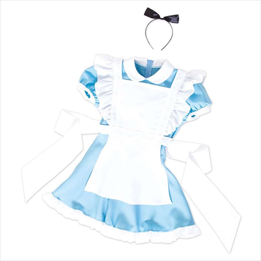 BABY アリスワンピース＋カチューシャ 