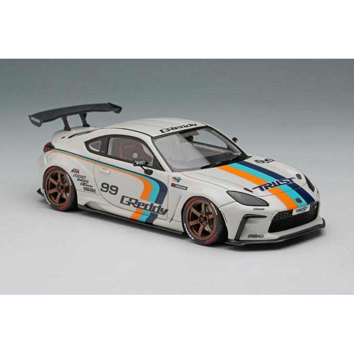 1/43 トラスト グレッディ GR86 ターボ 東京オートサロン2023 クリスタルホワイトパール メイクアップ EM664の画像
