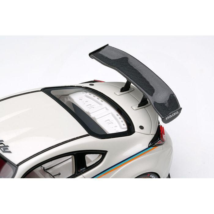 1/43 トラスト グレッディ GR86 ターボ 東京オートサロン2023 クリスタルホワイトパール メイクアップ EM664の画像