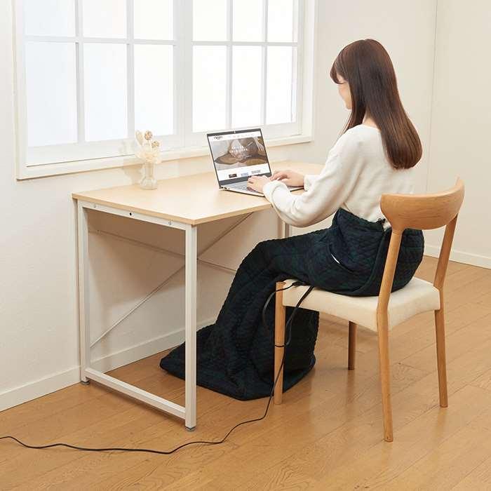 あったか脚入れジーター グリーン 足入れヒーター 足温器 タイマー 室温センサー_2