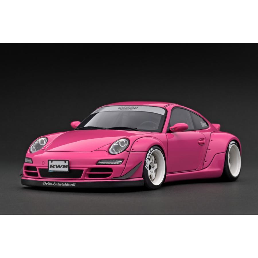 1/18 RWB 997 Pink ポルシェ PORSCHE 911 ミニカー 模型 ティーケー・カンパニー IG3250_3