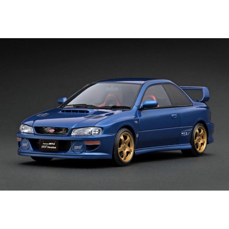 1/18 SUBARU Impreza WRX Type R STi Version V (GC8) Blue ティーケー