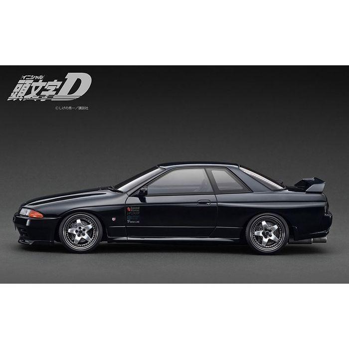 1/18 INITIAL D Nissan Skyline GT-R V-specII (BNR32) Black 頭文字D