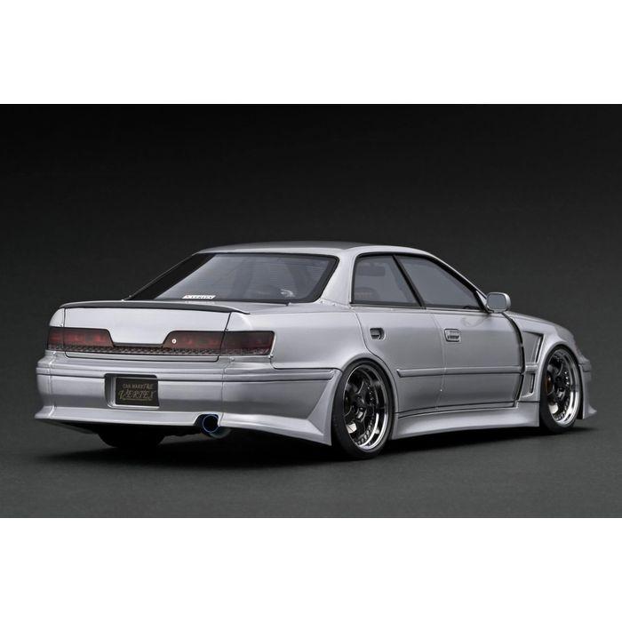 1/18 VERTEX JZX100 MARK-II Silver White ミニカー 完成品 IGモデル