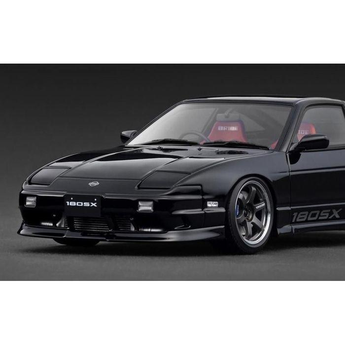 1/18 Nissan 180SX TYPE X (RPS13) Black ミニカー 模型 完成品