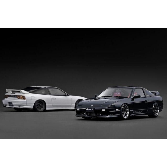 1/18 Nissan 180SX TYPE X (RPS13) Black ミニカー 模型 完成品