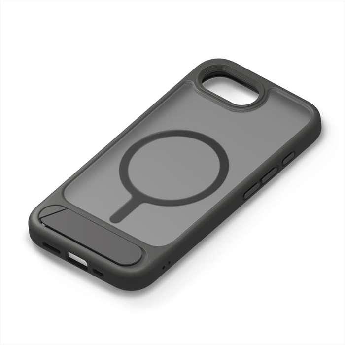 iPhone 16e MagSafe対応 ケース カバー スタンド付 ハイブリッドケース