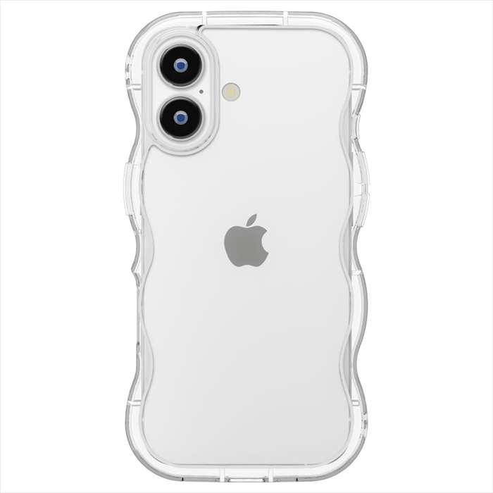 iPhone 17 対応 ウェーブケース クリア PGA PG-25AWH01CL