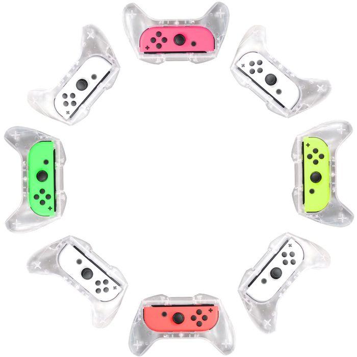 即日出荷 Nintendo Switch ジョイコン用 スケルトングリップ アローン