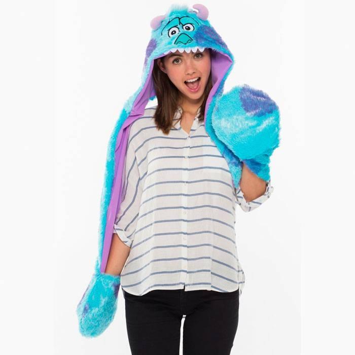 公式 正規ライセンス Moving Mokomoko Hood Sulley ディズニー モンスターズインク サリー もこもこフードマフラー コスプレ 仮装 変装 小道具の製品詳細 価格比較 Paypayフリマ