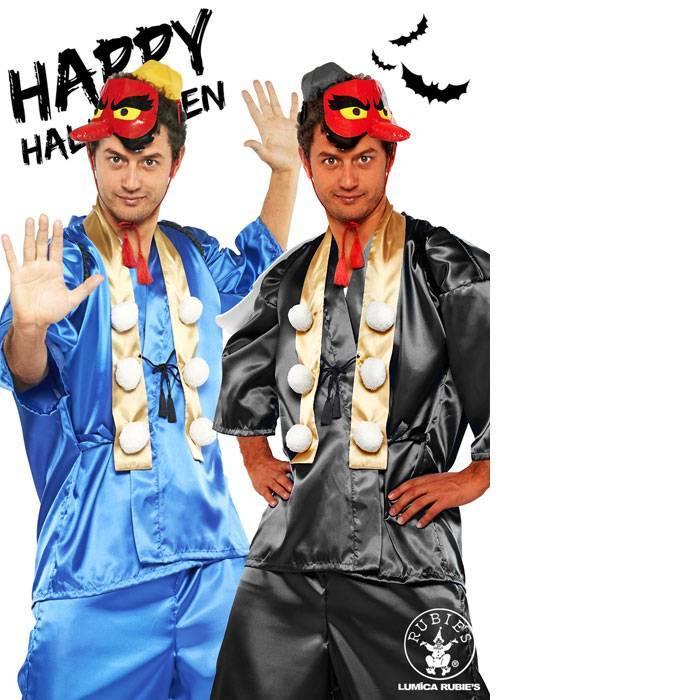 THE YO-KAI TENGU BLUE 天狗 青 妖怪 着物 和服 和装 6点セット メンズ