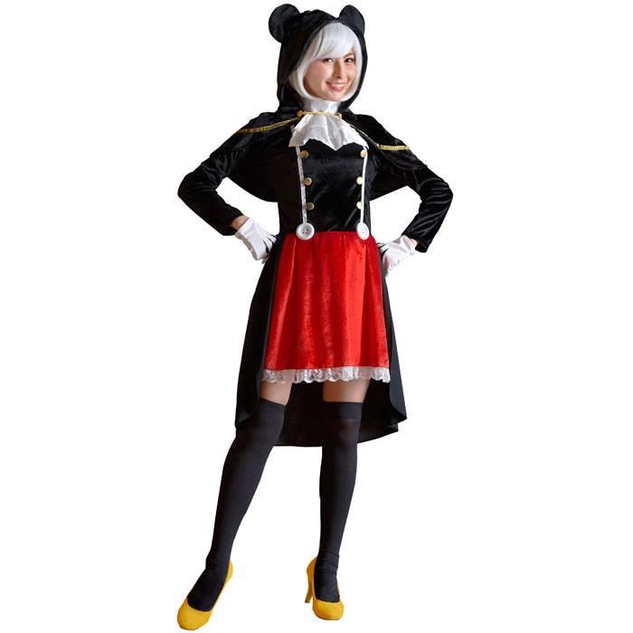 公式 正規ライセンス COSTUME MAGICAL MICKEY ディズニー ミッキーマウス レディースサイズ ハロウィンコスチューム コスプレ 3点セット 衣装｜dresma｜03