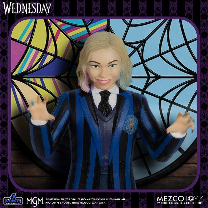 5ポイント/ Netflix Wednesday: ウェンズデー・アダムス＆イーニッド・シンクレア 3.75インチ アクションフィギュア ボックスセット Ampus 675704の画像