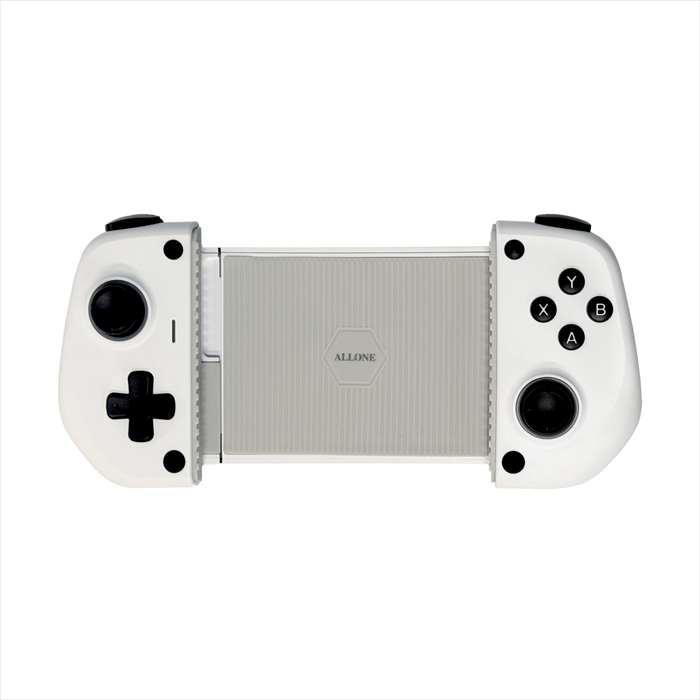 スマホのゲームパッド スマホ用 モバイルゲームパッド ホワイト スマートフォン用 ワイヤレス